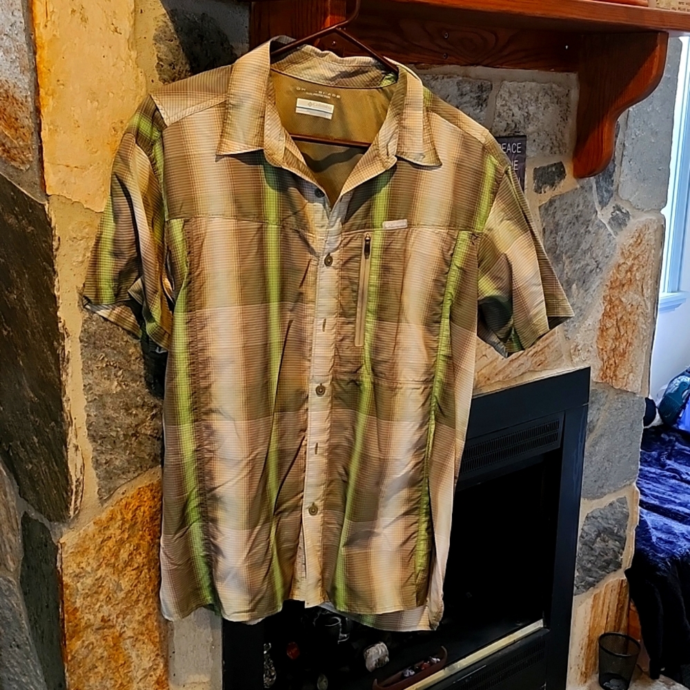 Men's Columbia Short sleeve shirt Large